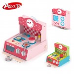 Bucatarie mica portabila Little Kitchen AcoolToy cu accesorii